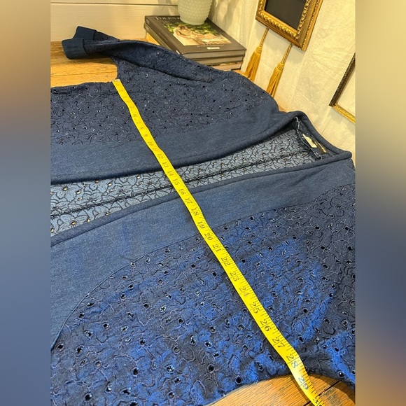 ❣️RONI BLANSHAY MONTRÉAL • Vintage Embroidered Jacket with Shoulder Pads Size 10 - Picture 8 of 8